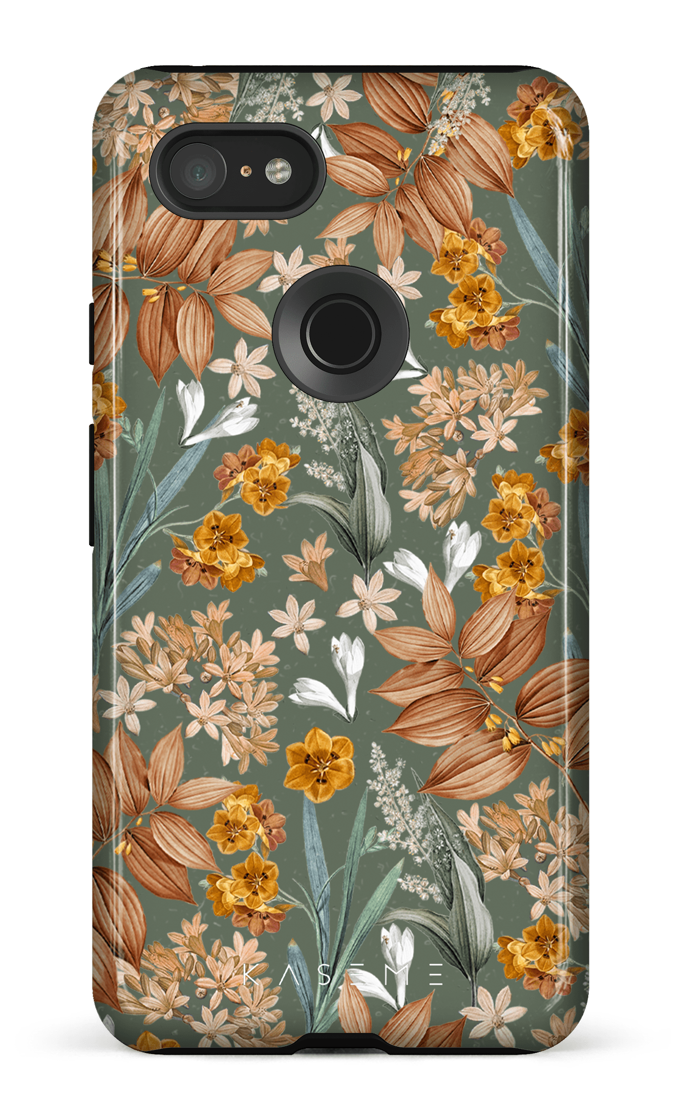 Autumn Leaves Green by Sarah Couture - Google Pixel 3 XL