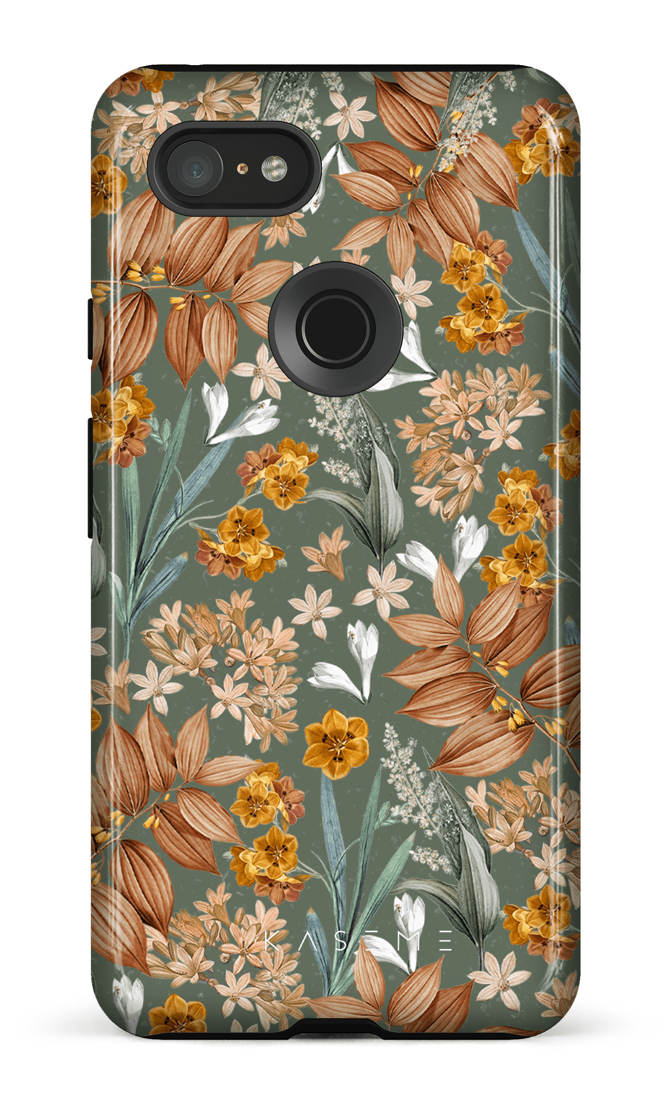 Autumn Leaves Green by Sarah Couture - Google Pixel 3 XL