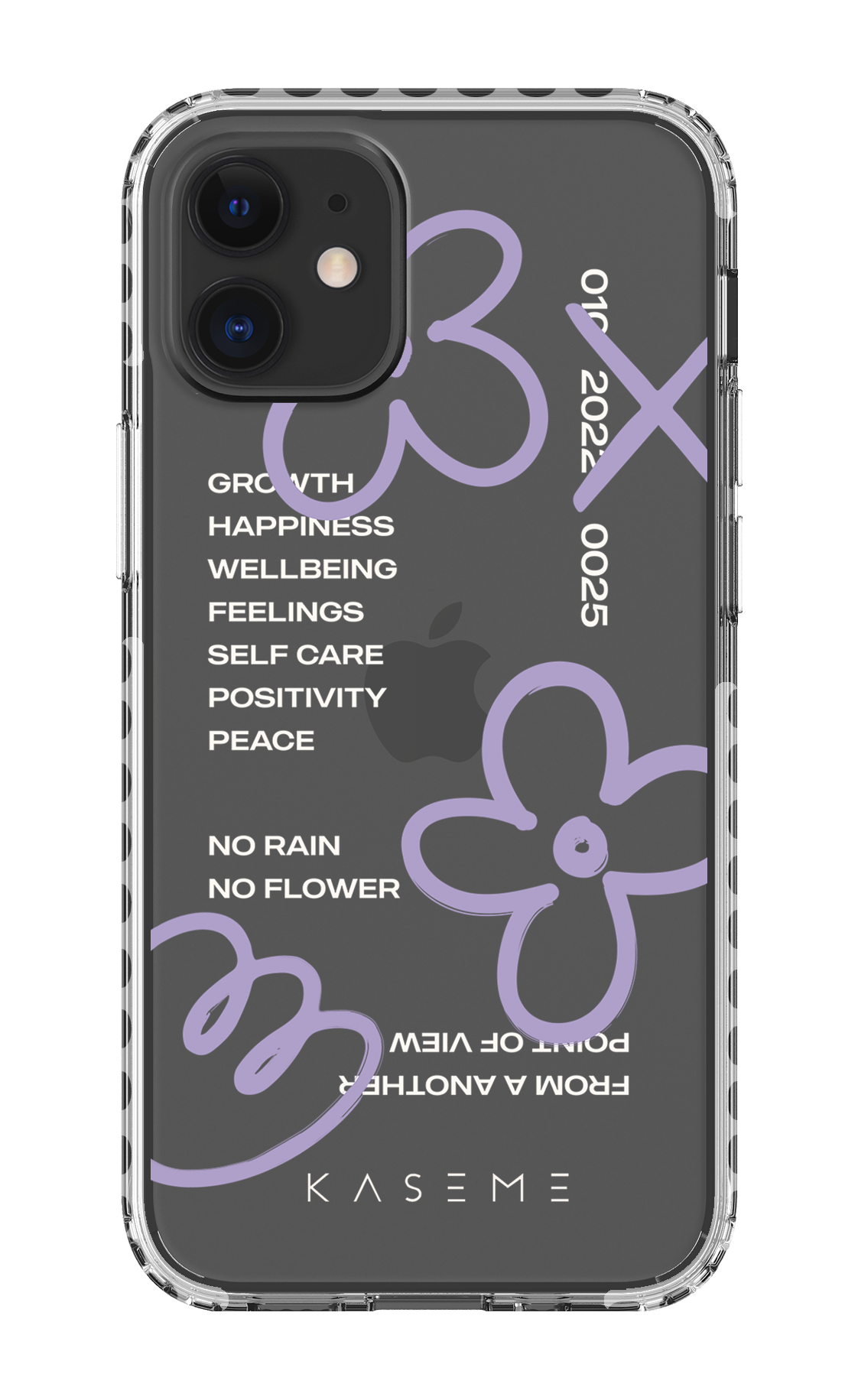 Feelings purple clear case - iPhone 12 Mini