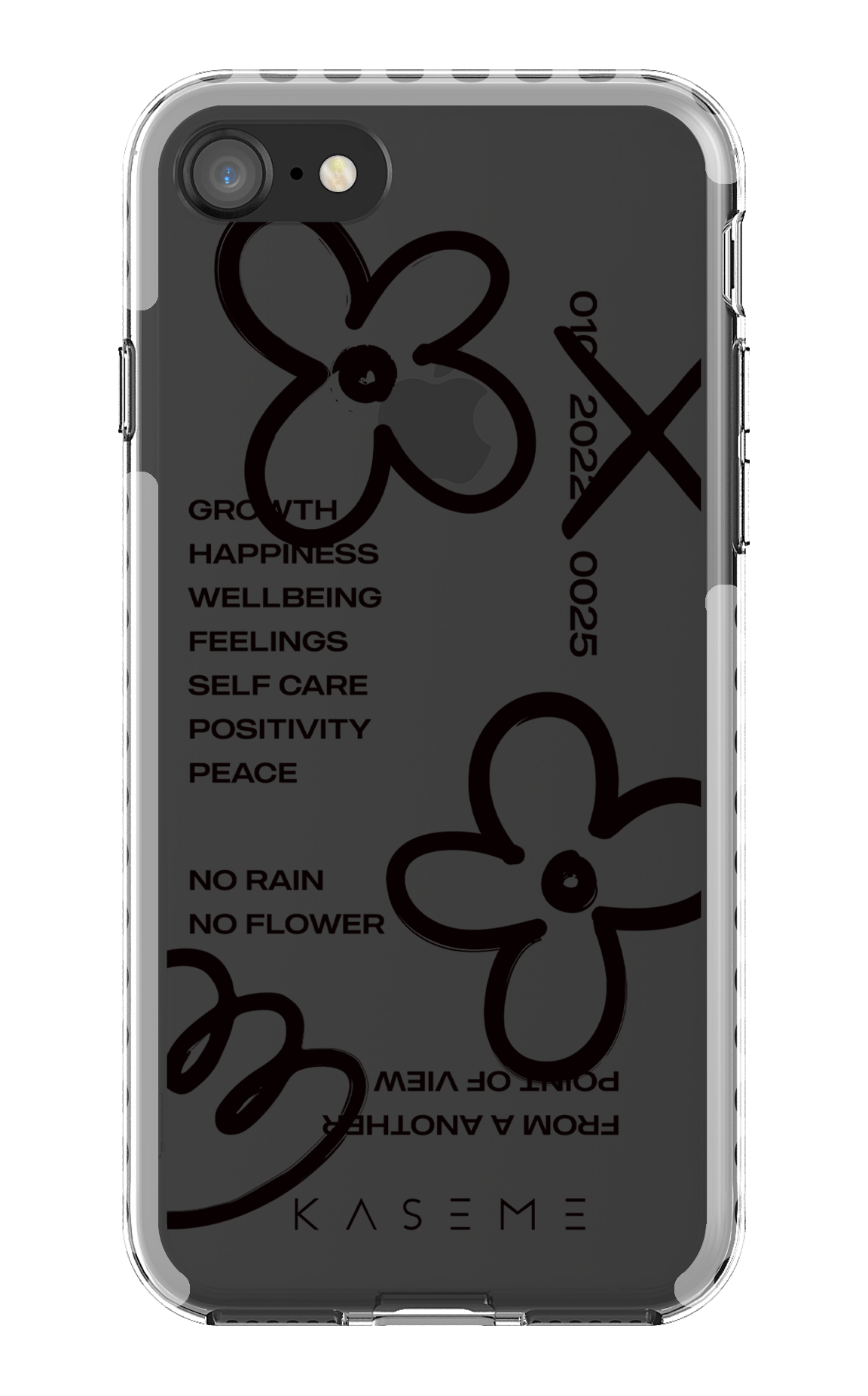 Feelings black clear case - iPhone SE 2020/2022