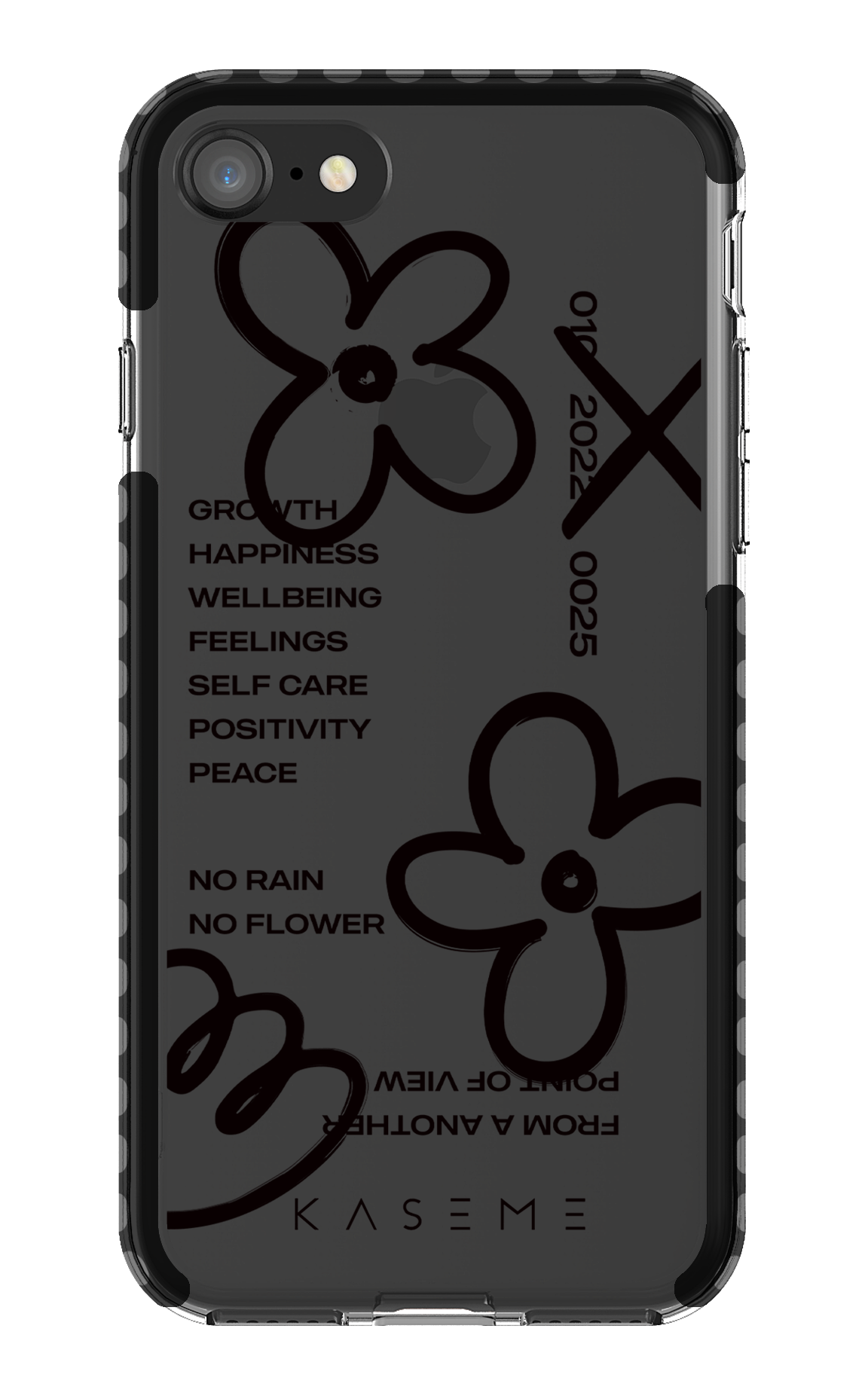 Feelings black clear case - iPhone SE 2020