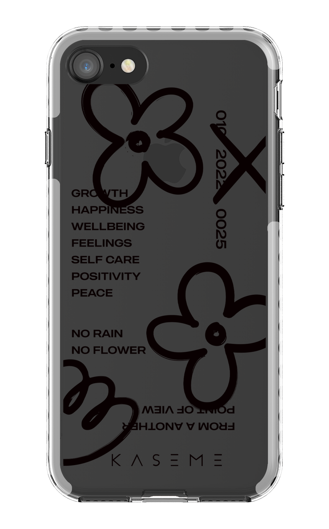 Feelings black clear case - iPhone SE 2020