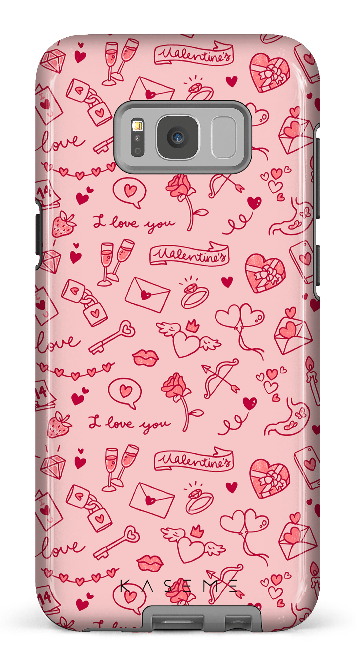 My Valentine pink - Galaxy S8 Plus