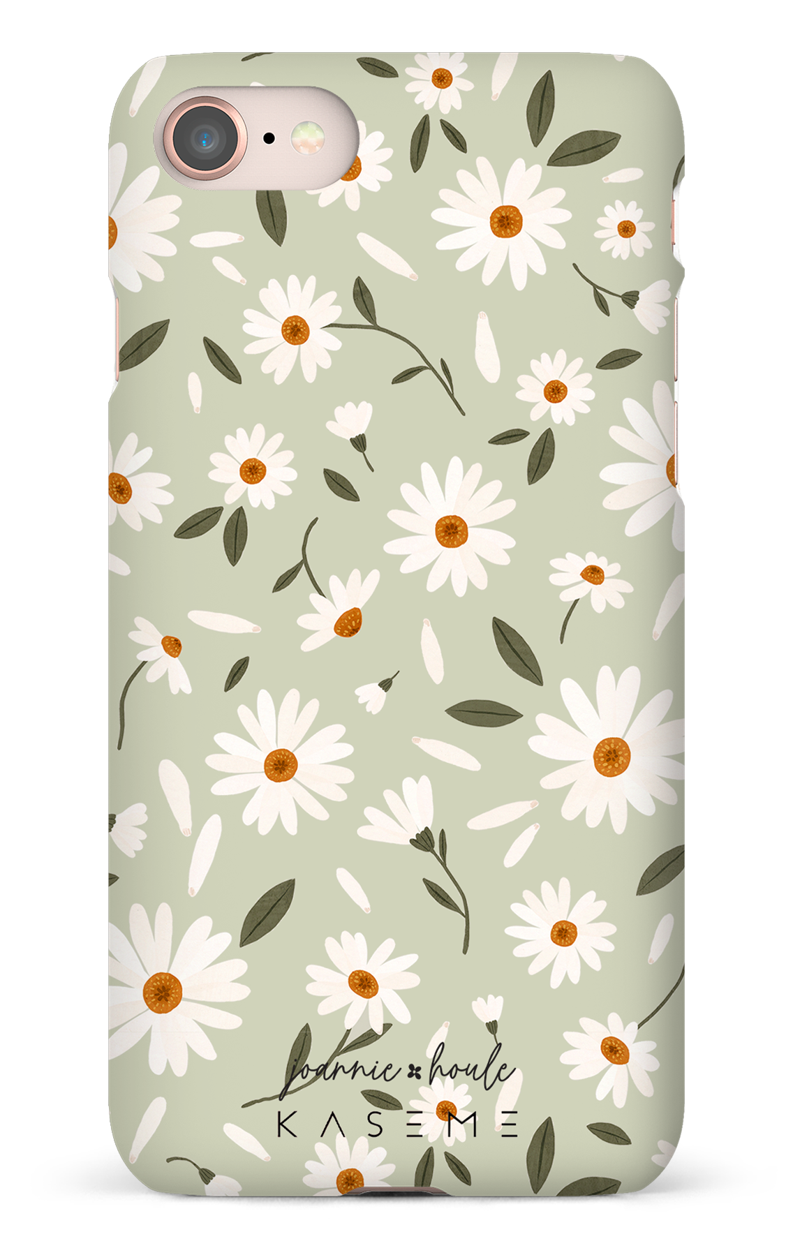 Daisy Bouquet Sage by Joannie Houle - iPhone 8
