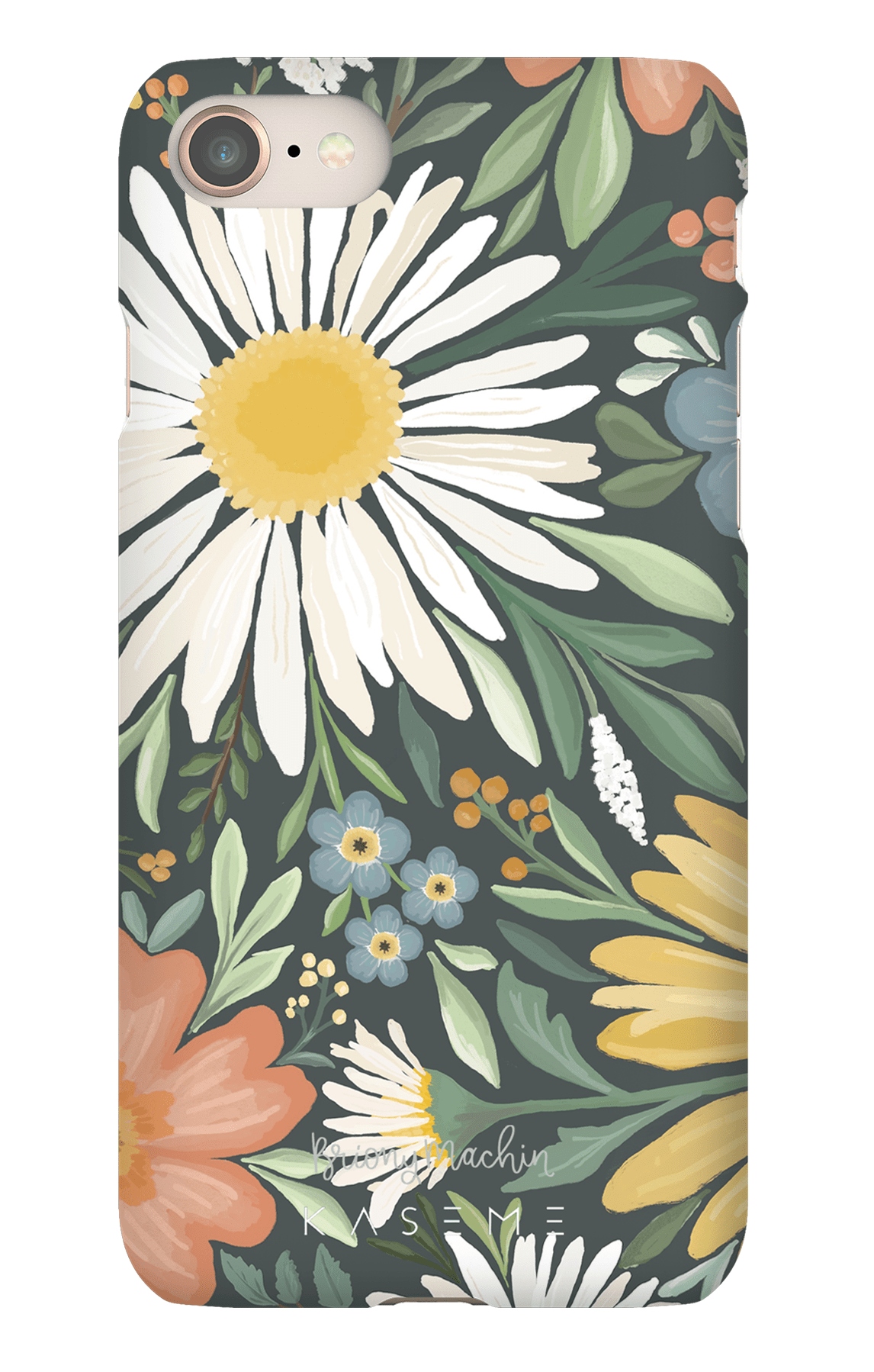 Garden Blooms Green by Briony Machin - iPhone SE 2020 / 2022