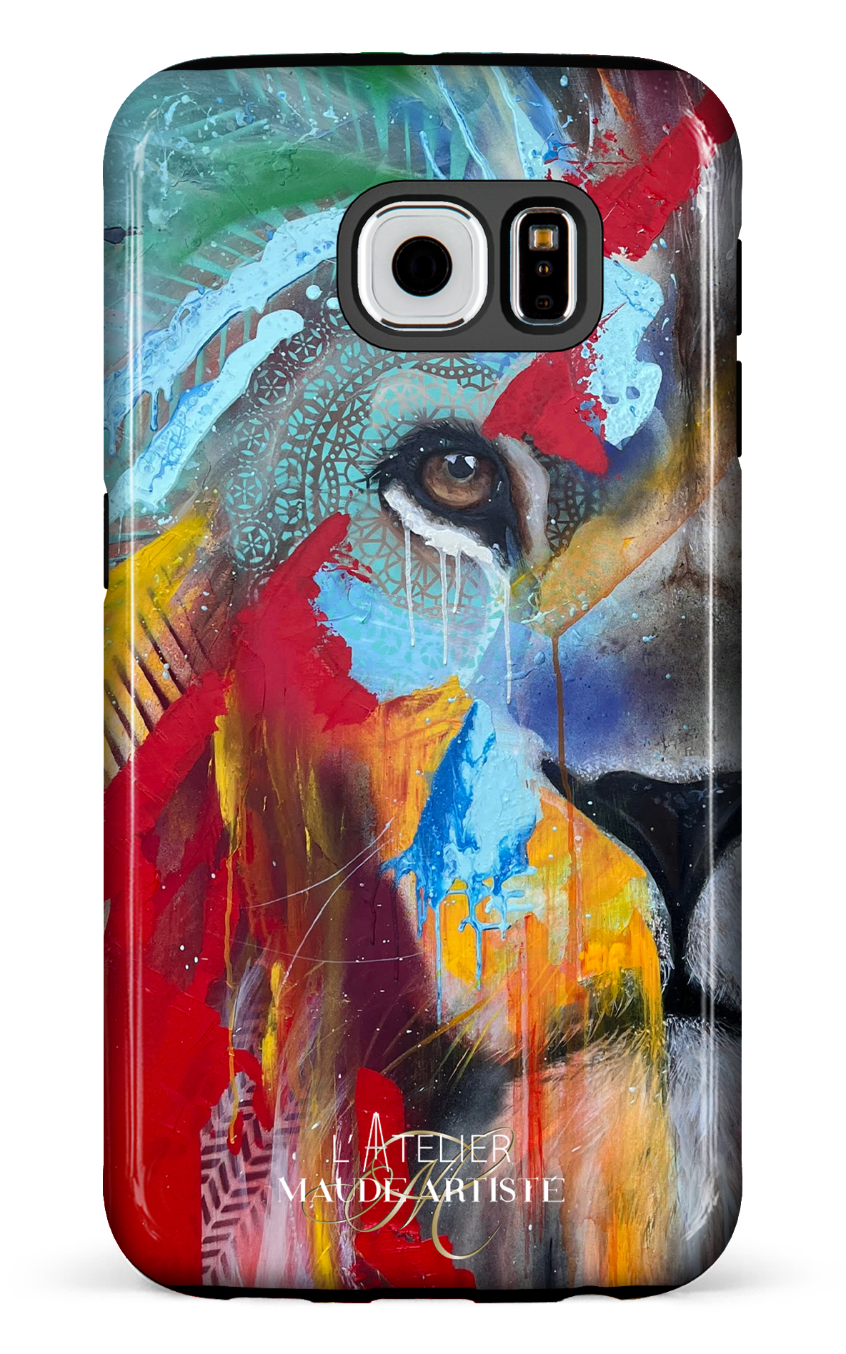 A - Phone Case - Template - Galaxy S6