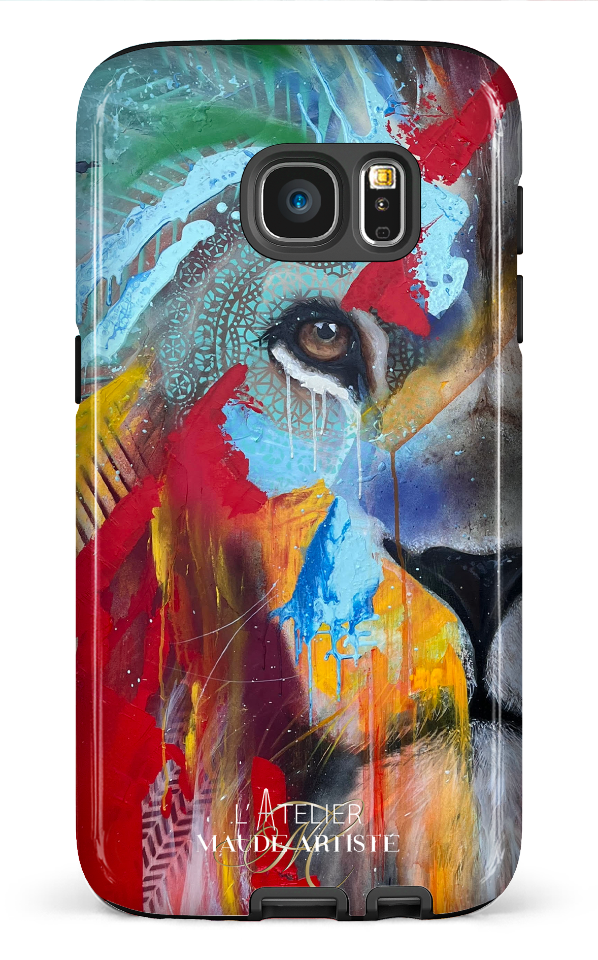 A - Phone Case - Template - Galaxy S7