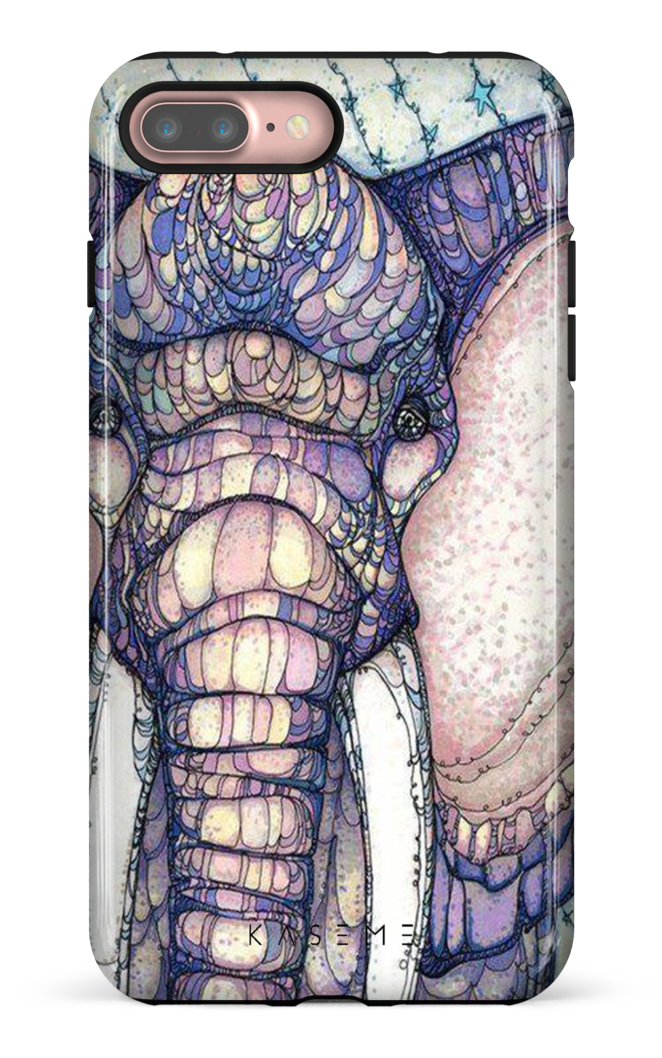 Mosaic Elephant - iPhone 7 Plus