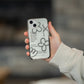 Feelings black clear case